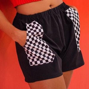 Checkered Shorts
